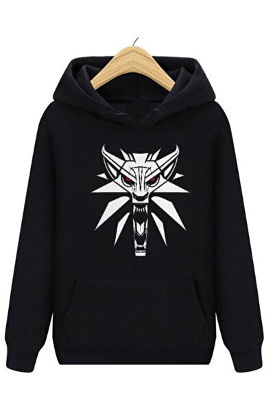 GALASHOP The Witcher Black Hooded Sweatshirt New Dark