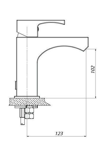GPD Sink Faucet Fuego Mlb105