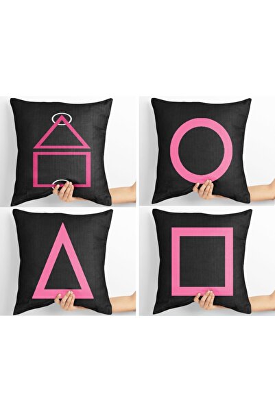 GC DESING Διπλή Πλευρά με τύπωμα Ειδικός Σχεδιασμός Σουέτ Με υφή Καναπές 4θέσ...