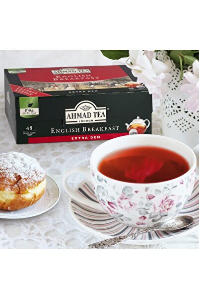 Ahmad Tea 48 Li Demlik Poşet Çay Englısh Breakfast, 153,6 Gr