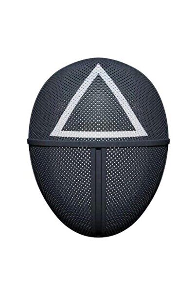 Parti Kırtasiye Squid Game Asker Maskesi Yuvarlak Orjinal Boy - Squid Game Ka...