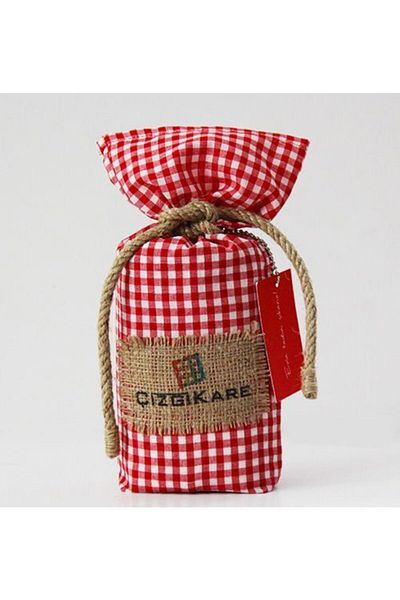 Çizgikare Red Gingham Tablecloth
