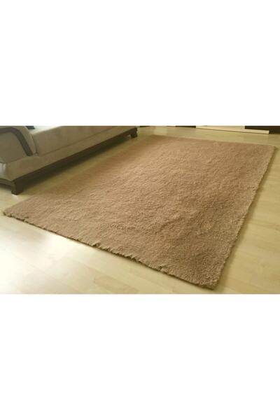 Tappeto Tavşan Tüyü Post Peluş Halı Camel