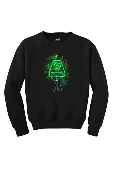 Z zepplin Avatar Earth Element Black Sweatshirt