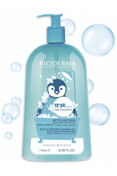Bioderma Abcderm Bebek Ve Çocuk Yüz, Saç, Vücut Şampuanı 1 Lt Normal Ve Kuru ...