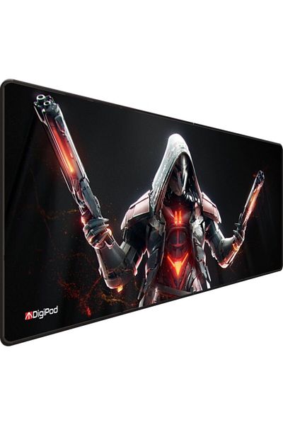 Digipod لوحة ماوس ألعاب مقاس 90x40 Xxl لوحة ماوس ألعاب كبيرة بقاعدة مضادة للانزلاق بسُمك 4 مم