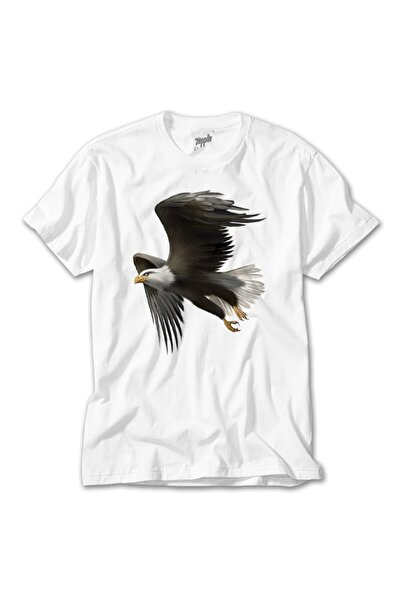 Z zepplin Eagles Fly ψηλά λευκό μπλουζάκι