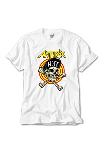 Z zepplin Λευκό T-Shirt Anthrax Note