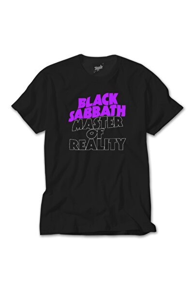 Z zepplin Tricou negru Black Sabbath Master Of Reality
