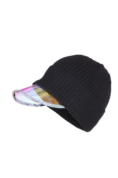 Fonem Women's Hologram Beanie Fo 2044 Black