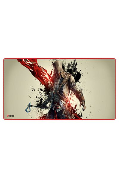 Digipod لوحة ماوس ألعاب مقاس 90x40 Xxl لوحة ماوس ألعاب كبيرة بقاعدة مضادة للانزلاق بسُمك 4 مم
