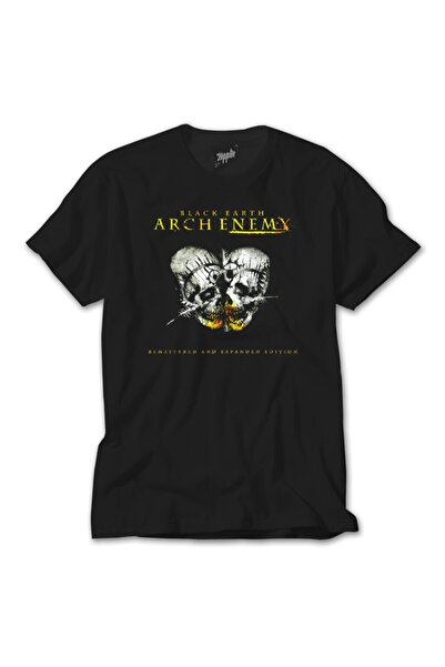 Z zepplin Tricou negru Arch Enemy Black Earth