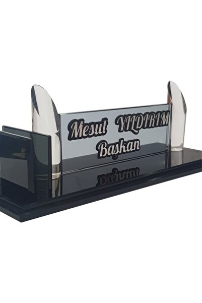 MERTKRİSTAL Kristal Masaüstü Kalemlik Ofis Makam Hediyesi