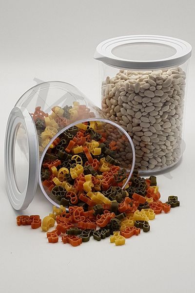 Favilla Round Sealed Box 2 Pieces 1.5lt Kitchen Food Storage Container