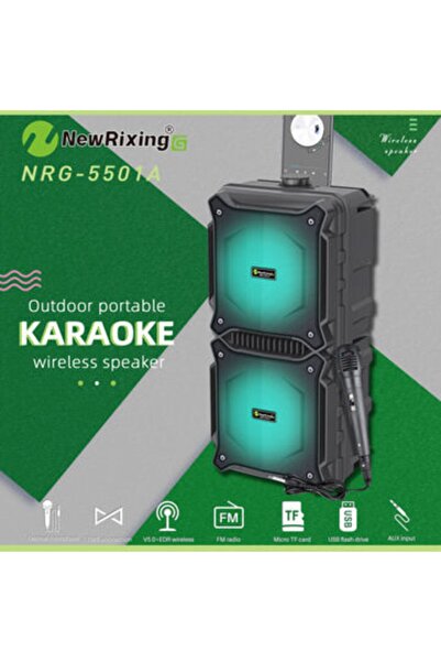 SIGHTZER Mikrofonlu Taşınabilir Toplantı Hoparlörü Kablosuz Bluetooth Speaker