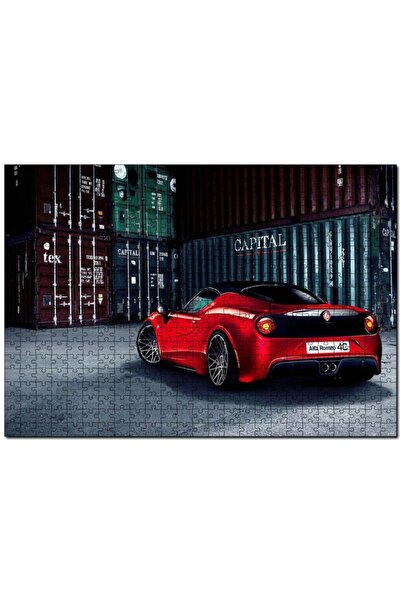 Cakapuzzle Araba ve Konteynerler Puzzle 500 parça