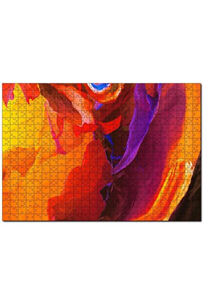 Cakapuzzle 255 Pieces Colorful Brush Strokes Puzzle - Jigsaw Puzzle Mdf (Wood)