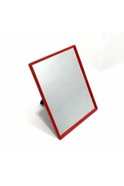 abnturk Plastik Kare Model Ekonomik Masa Üstü Ucuz Makyaj Aynası 17x14 cm +1