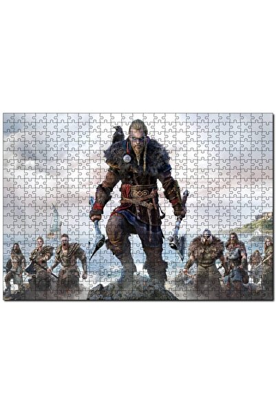 Cakapuzzle Cakasepetim Assassins Creed Valhalla Warriors Sea View 500 Piece P...