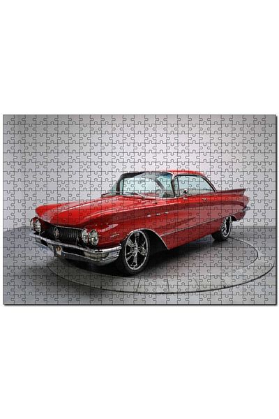 Cakapuzzle Red Tailed Buick Classic 255 Piece Puzzle Jigsaw Puzzle Mdf (wood)