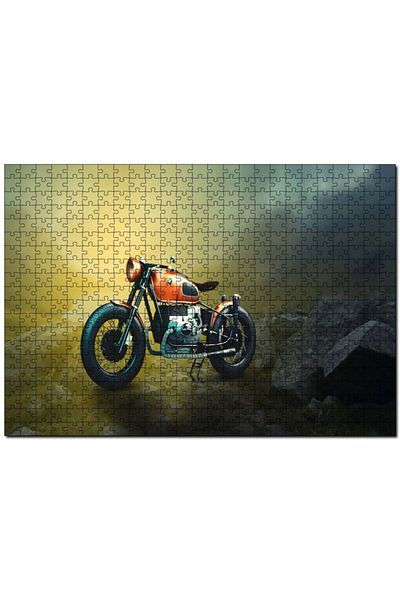Cakapuzzle Bmv Classic Motorcycle 255 Piece Puzzle Jigsaw Puzzle Mdf (wood)