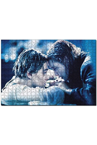 Cakapuzzle لغز تيتانيك جاك وروز فيدا 120 قطعة MDF (خشب)