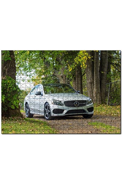 Cakapuzzle Orman Patikası Ve Gri Mercedes 1000 Parça Puzzle Yapboz Mdf(ahşap)