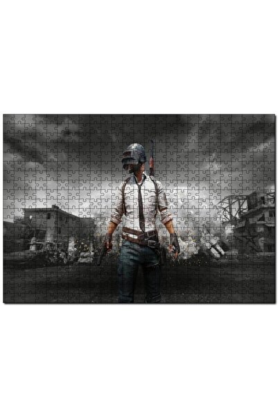 Cakapuzzle أحجية الصور المقطوعة المكونة من 120 قطعة من Pubg Player Front (خشبية)
