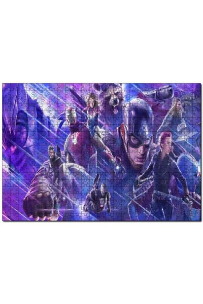 Cakapuzzle Yenilmezler Tüm Kahramanlar Mavi Işıklar 1000 Parça Puzzle Yapboz ...