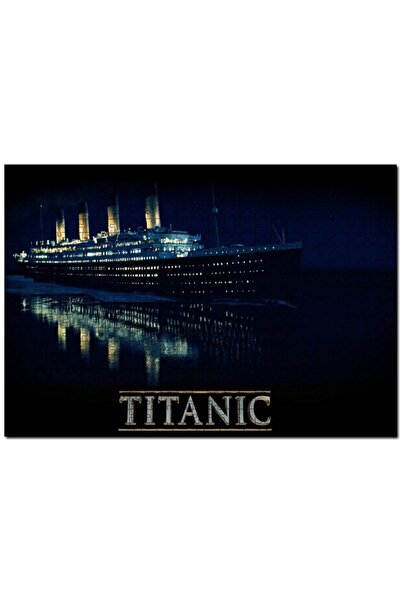 Cakapuzzle Cakasepetim Titanic Gece ve Işıklar 255 Parça Puzzle Yapboz Mdf (A...