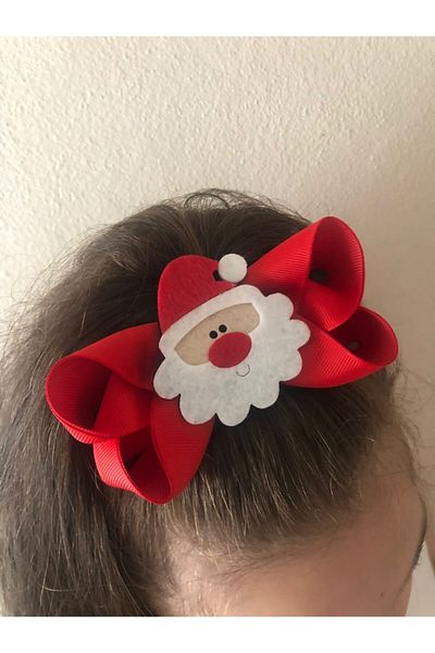 Stil Tasarım Toka Christmas Santa Claus Red Buckle