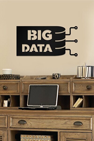 AHWALL Γραπτό διακοσμητικό ξύλινο τραπέζι Big Data