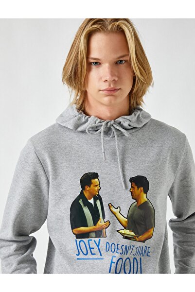 Koton Friends mikina s kapucí licencovaný tištěný