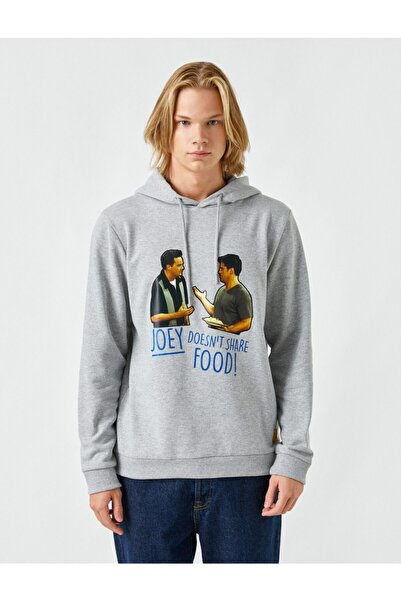 Koton Friends mikina s kapucí licencovaný tištěný