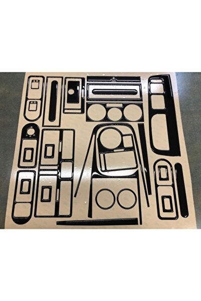 Genel Markalar Volkswagen Bora Konsol/maun Kaplama 1998+ 30.prç Full Set Pıan...