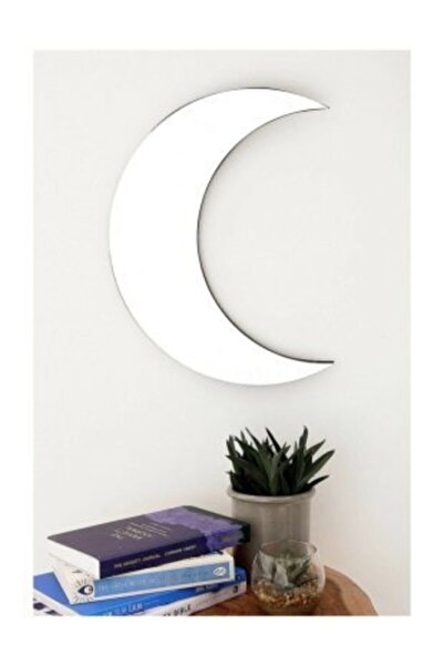 dekoralife Yarım Ay Pleksi Ayna (kendinden Yapışkanlı)