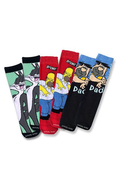 footmania Σετ κάλτσες ποιότητας Looney Tunes Characters