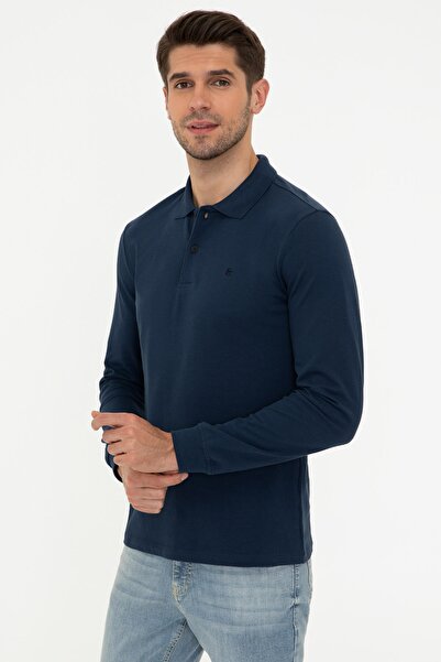 Pierre Cardin Ανδρικό φούτερ ανοιχτό Navy Blue G021GL082.000.1372124