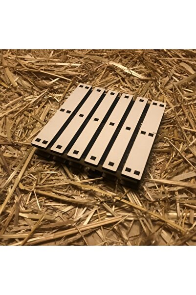 3d Lazer Kesim Palet Şeklinde Ahşap Mdf Bardak Altlığı