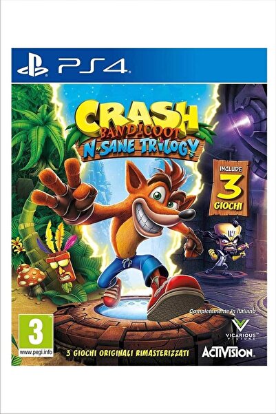 Sony Crash Bandicoot N Sane Trilogy - Playstation 4 Oyunu