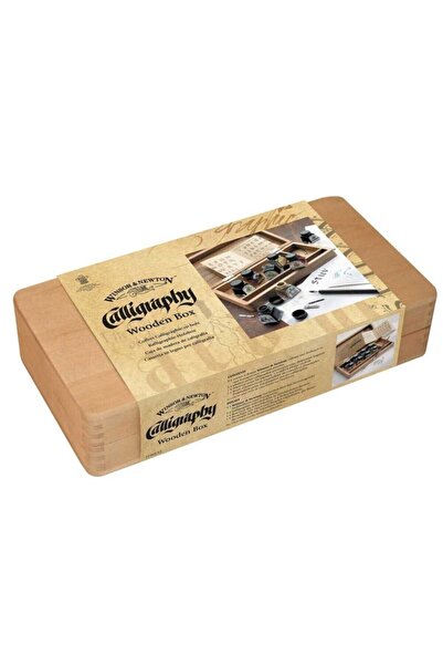 Winsor Newton Winsor & Newton : Ahşap Kutulu Kaligrafi Seti