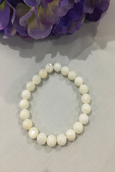 badeaccessories سوار من حجر اللؤلؤ الطبيعي المعتمد