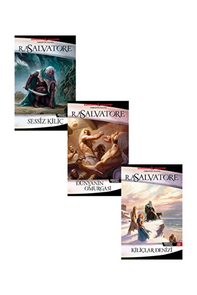 İthaki Yayınları Drizzt Efsanesi 11 - 12 - 13