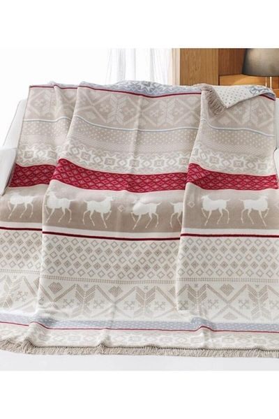 AKSU Single Cotton Blanket Bianna