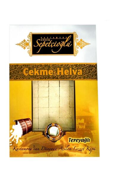 Erdem Sepetçioğlu 550 Gr. Tereyağlı Çekme Helva (küçük Dilim Vakumlu)