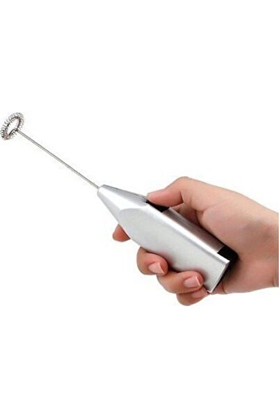 Genel Markalar Fırsat Ayı Cappucino Mixer Çok Amaçlı Pilli Mini Mixer Kahve Süt Köpürtücü Karıştırıcı