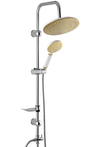 Vilas Medusa Gold Robot Yağmurlama Tepe Duş Seti