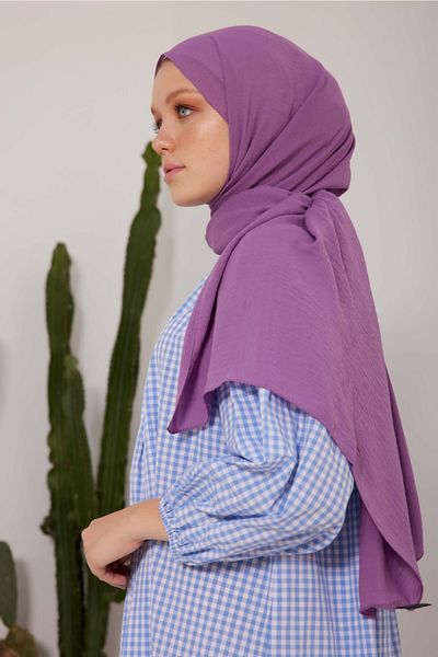 Gülsoy Premium Women's Violet Jazz Shawl - 152