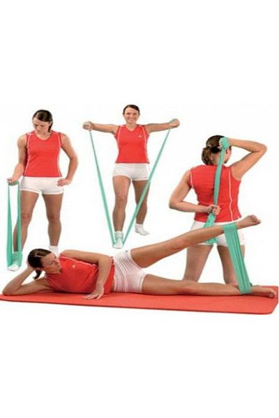 Çokuygunuz Pilates Exercise Tire Yoga Exercise Fitness Band