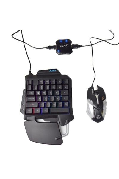 Genel Markalar Pubg Oyun Konsolu 3in1-klavye Mouse Bağlayıcı Jchf 68